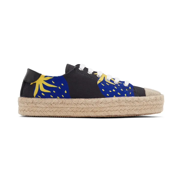 JW Anderson Beige Print Espadrille Sneakers (ANM36501A)