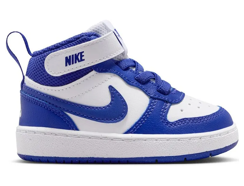 Nike Court Borough Mid 2 White Deep Night (CD7784-130)
