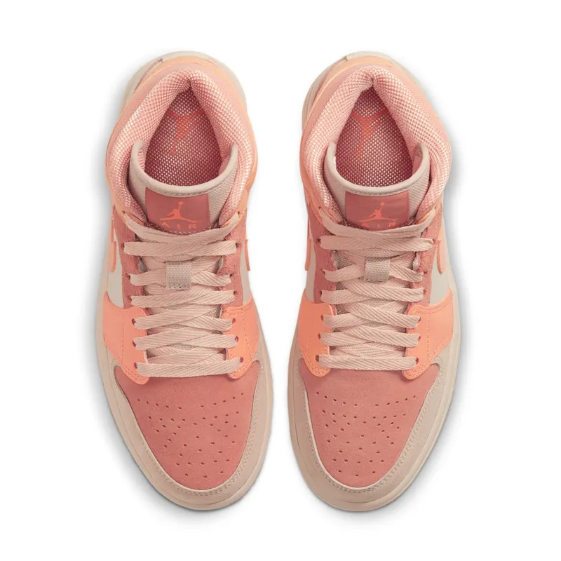 Air Jordan 1 Mid Apricot Orange (DH4270-800)