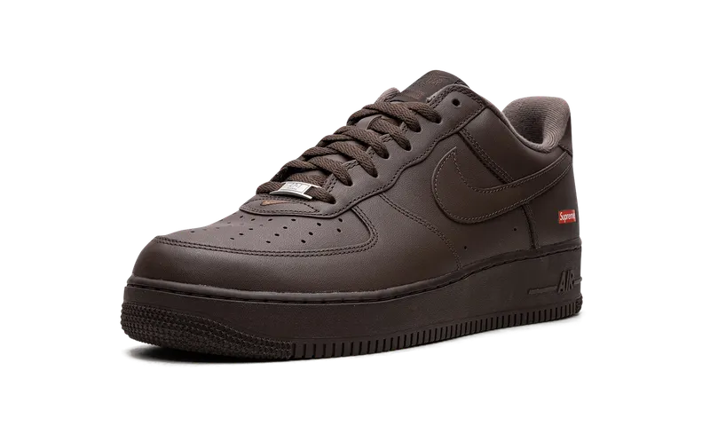 Nike Air Force 1 “Supreme – Mini Box Logo Brown” (CU9225-200)