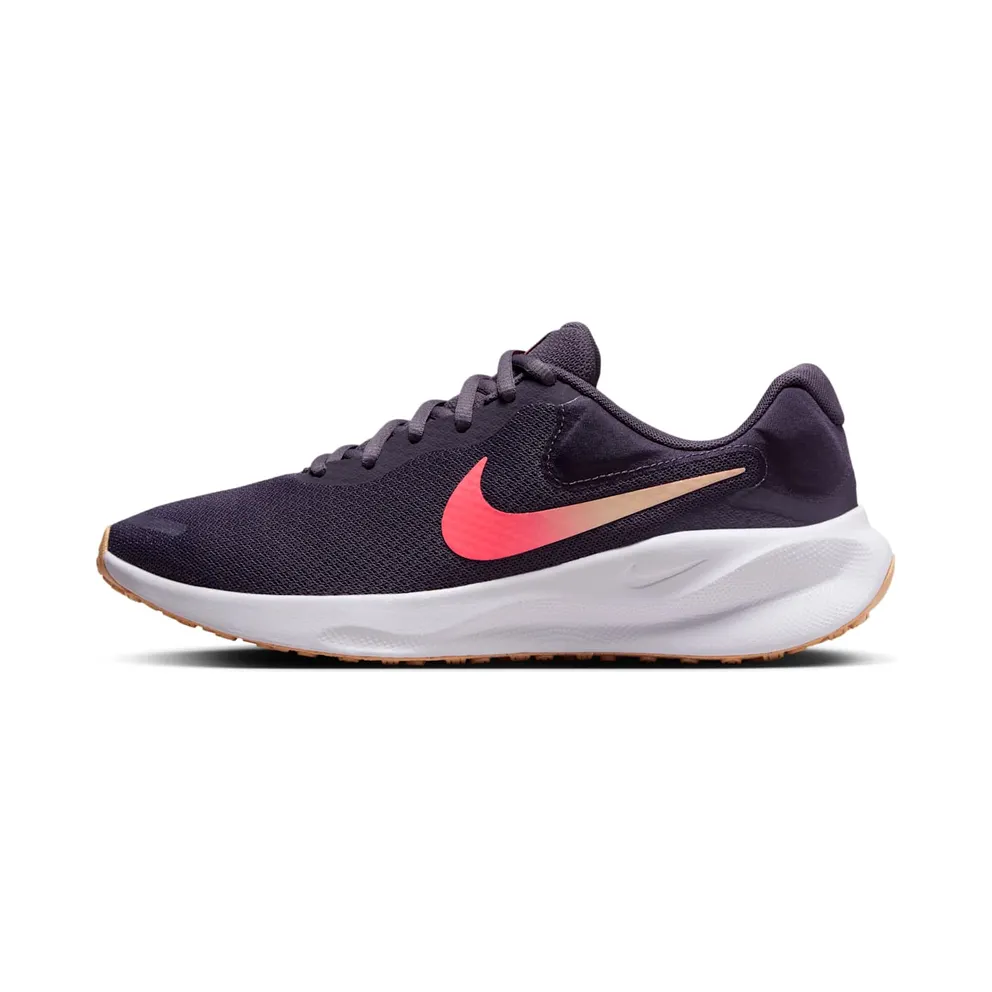 Nike Revolution 7 Dark Raisin White Hot Punch Crimson Tint (FB2208-500)