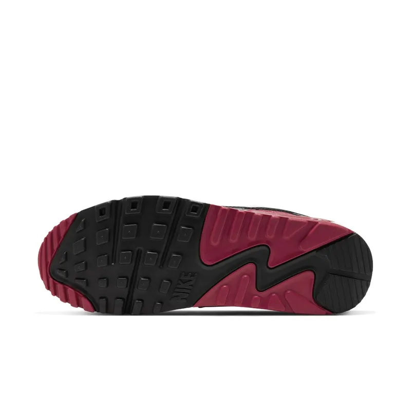 Nike Air Max 90 Recraft New Maroon White/White-New Maroon-Black (CT4352-104)
