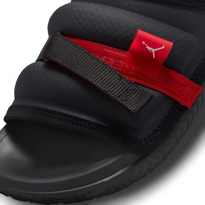 Jordan Super Play Slide Black University Red (DM1683-001)