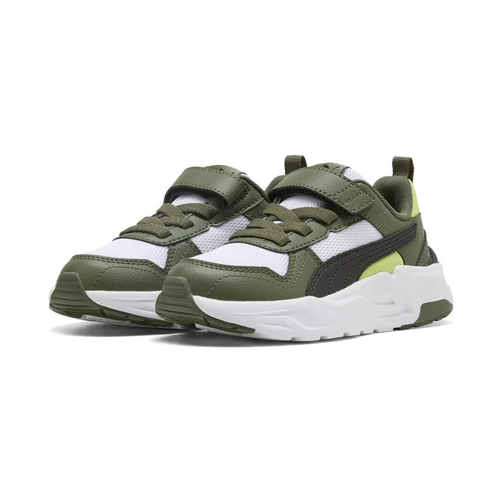 Puma Trinity 2 LT “Puma White / Puma Black / Moss Veil” (403704_14)