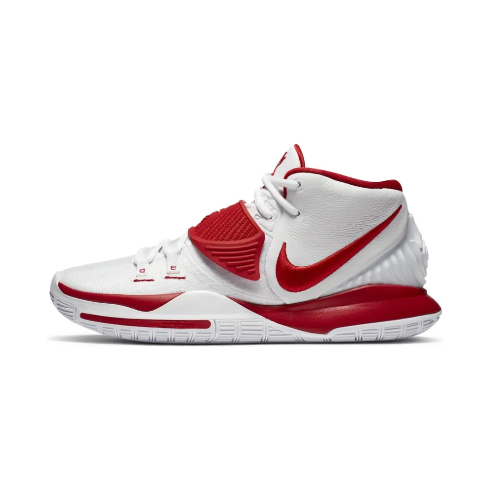 Nike Kyrie 6 White University Red White/White-University Red (CZ4938-100)