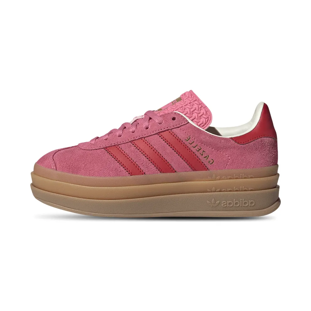 Adidas Gazelle Bold Kids Rose Tone / Better Scarlet / Cream White (JQ7407)