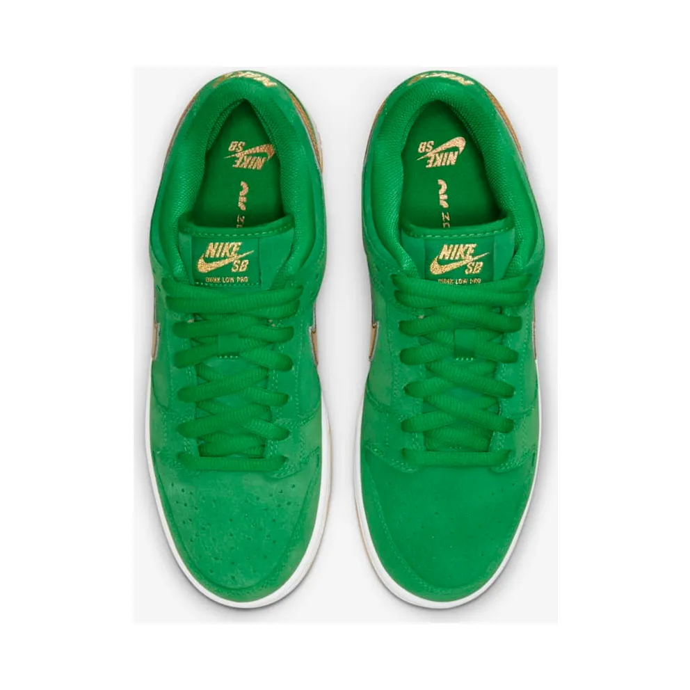 Nike SB Dunk Low Pro St. Patricks Day – “Green / White / Black / Gold” (BQ6817-303)