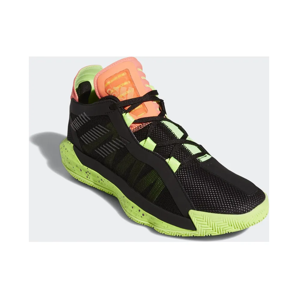 adidas Dame 6 Black Signal Green Coral (EH2070)
