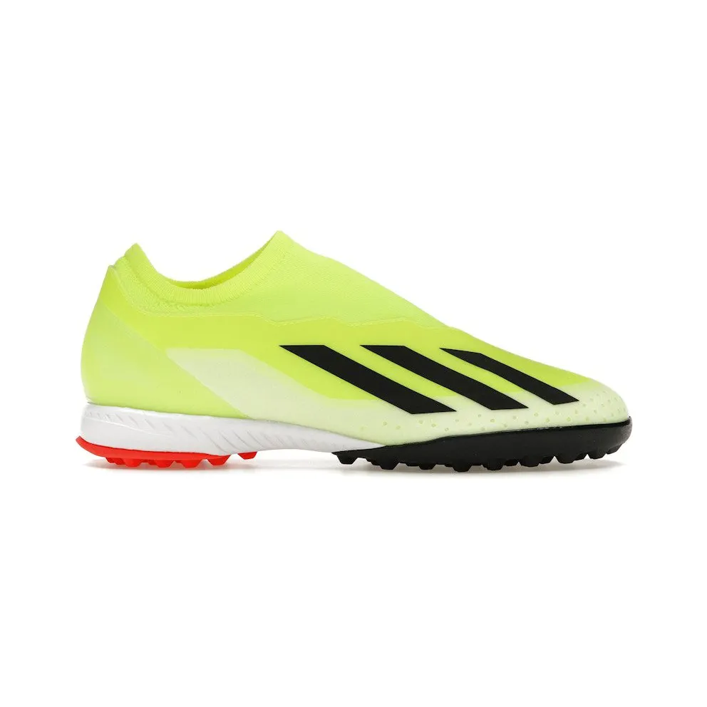 adidas Crazyfast League Laceless Turf Team Solar Yellow Core Black Cloud White (IF0694)