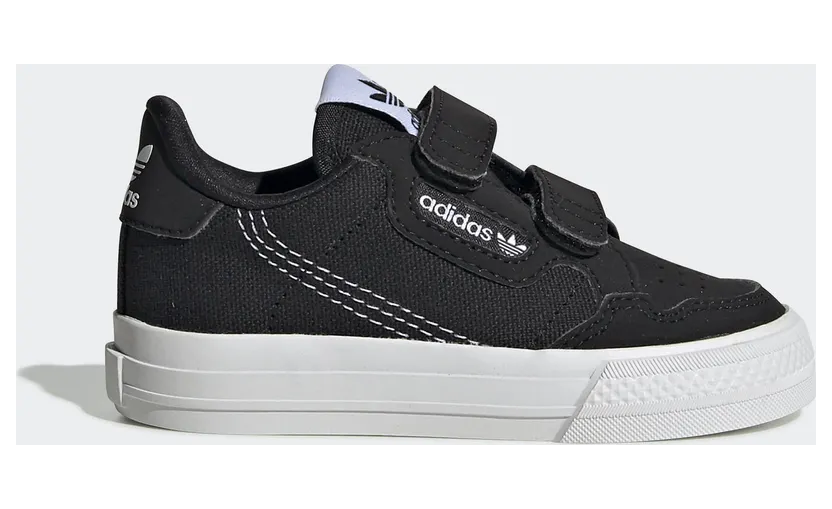 adidas Continental Vulc Schuh Core Black / Cloud White / Core Black (EG9101)