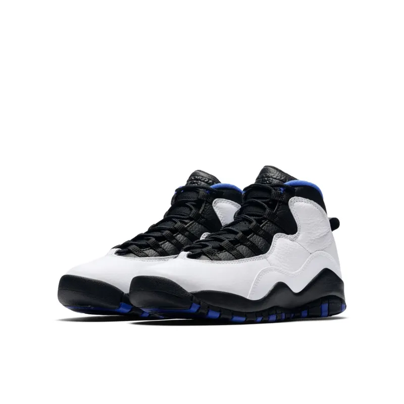 Jordan 10 Retro Orlando (GS) White/Black-Royal-Metallic Silver (310806-108)