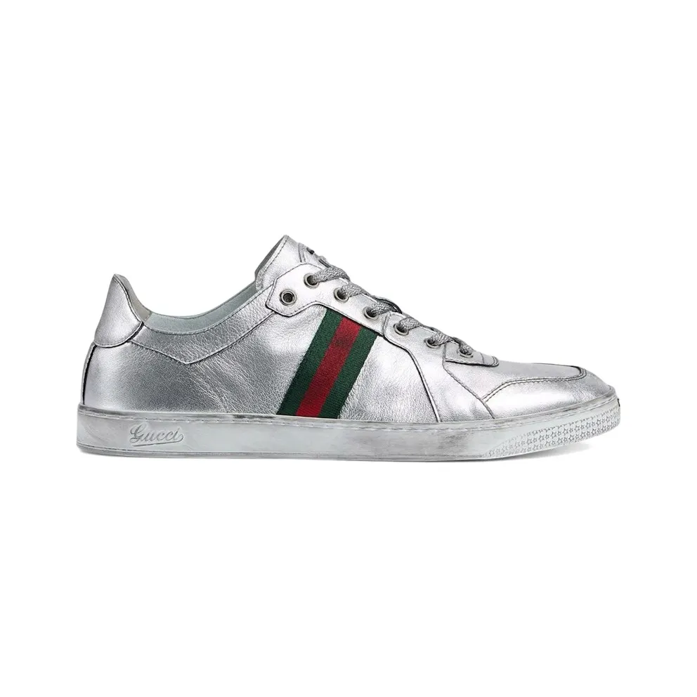 Gucci Low Metallic Silver (867001AAGHR8156)