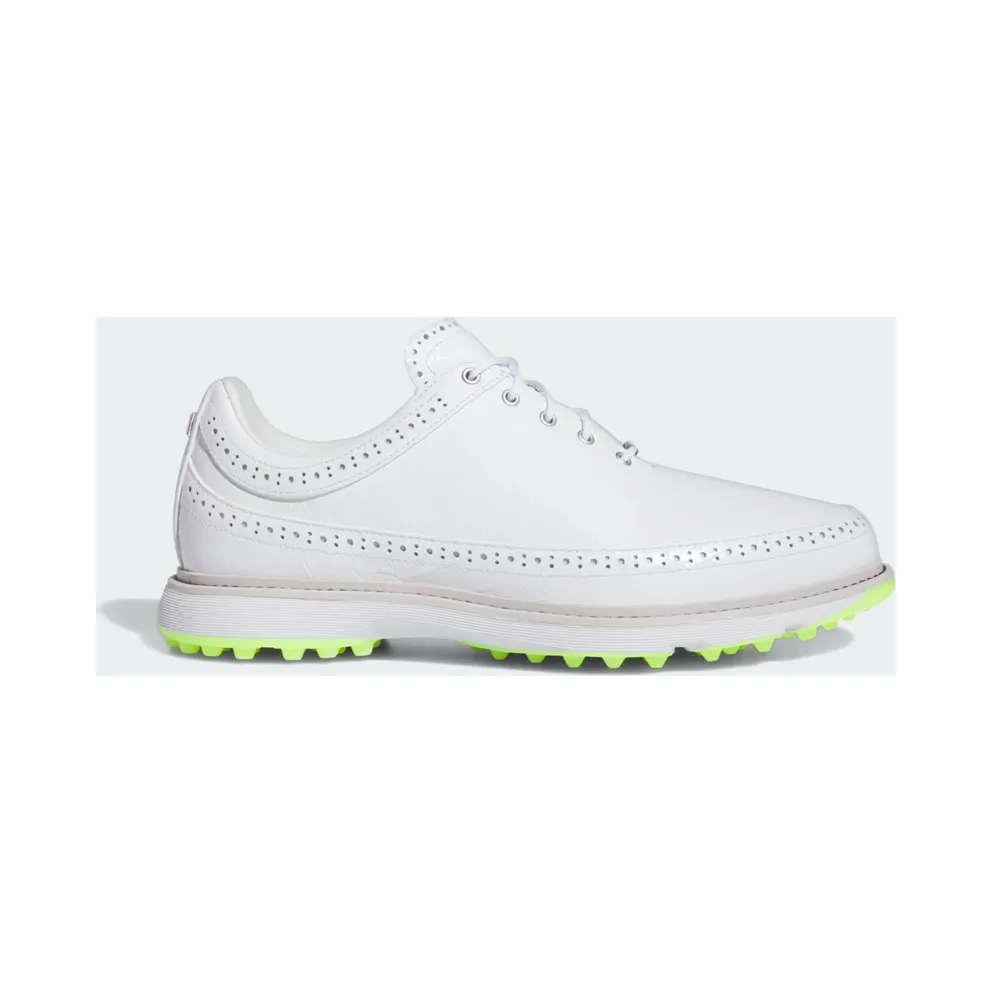adidas MC80 Spikeless Golf Cloud White Matte Silver Lucid Lemon (ID4748)