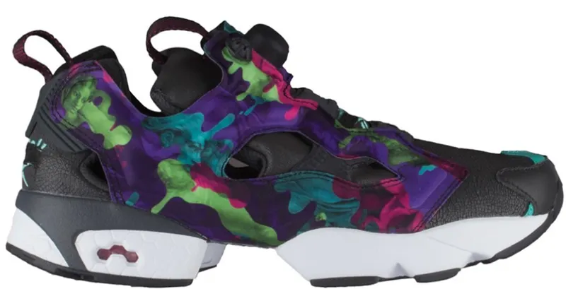 Reebok Instapump Fury Interrupt Multi-Color Coral/Emerald Sea-Pink (Other Brands Reebok)