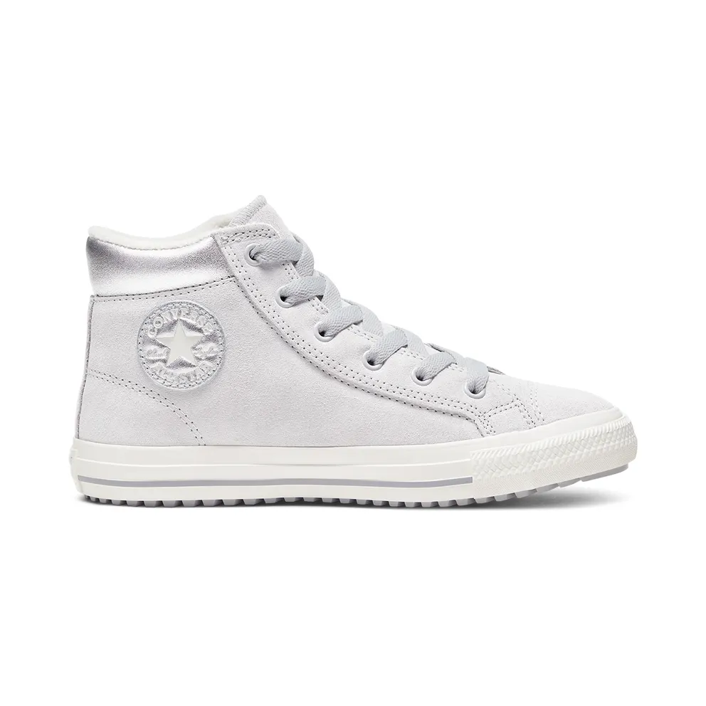 Converse Suede Chuck Taylor All Star PC Boot High Top Ash Grey/pure Silver/egret (666578C)