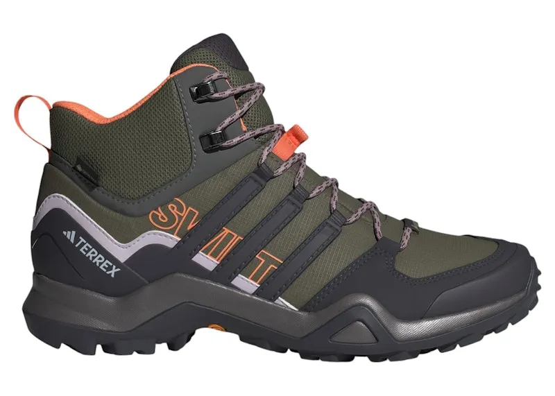 adidas Terrex Swift R2 Mid Gore-Tex Olive Strata Aurora Black Amber Tint (IH2601)