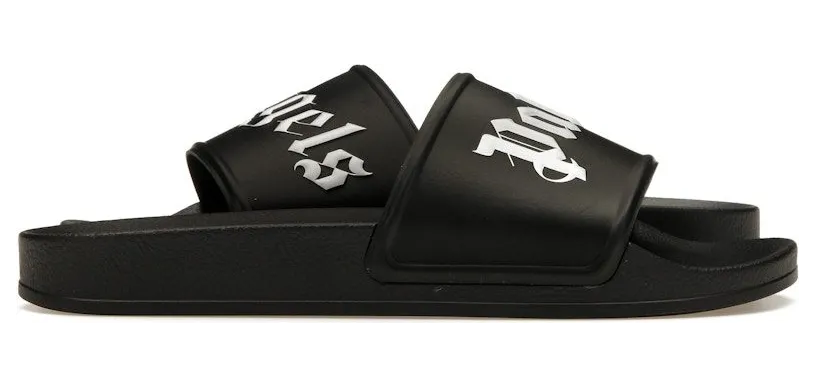 Palm Angels Pool Slides Black (PMIC001S21PLA0011001)