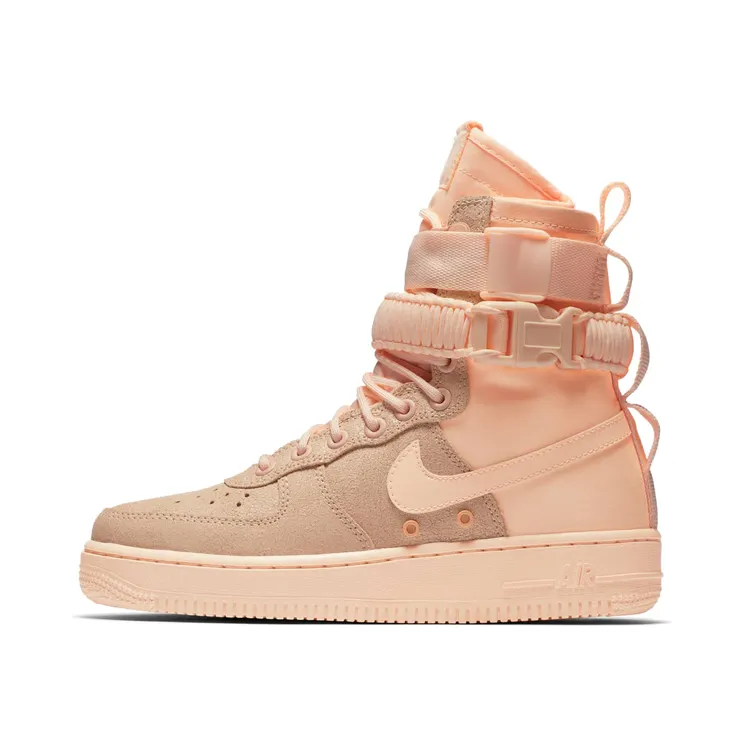Nike SF Air Force 1 “Crimson Tint / Orange Pulse / Oil Grey” (857872-800)