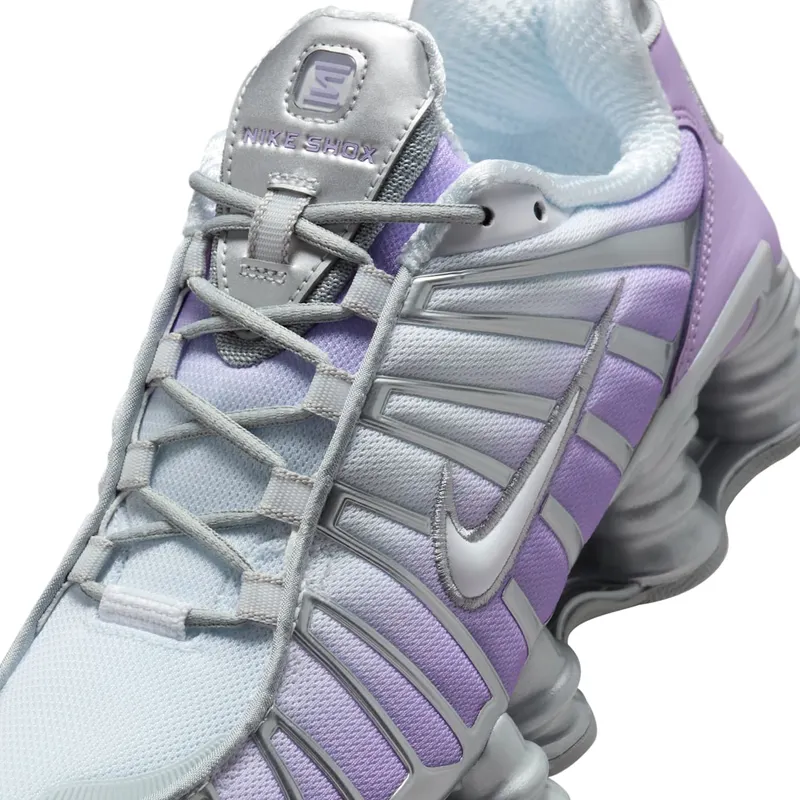 Nike Shox Metallic Platinum/Flat Silver/Hydrangeas/White (HV2520-002)