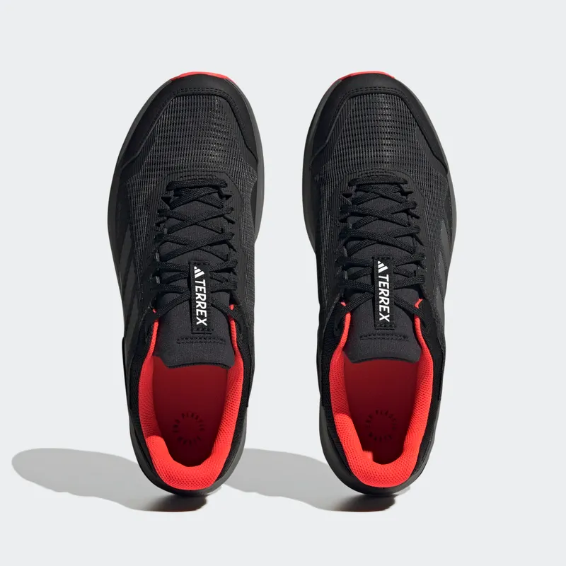 adidas Terrex Trail Rider GORE-TEX Trail Running Core Black / Grey Four / Solar Red (HQ1233)