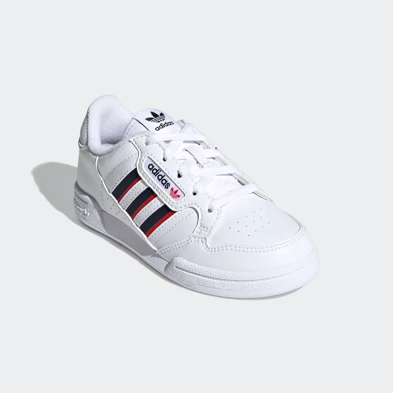 Adidas Continental 80 Stripes Cloud White / Collegiate Navy / Vivid Red (S42611)