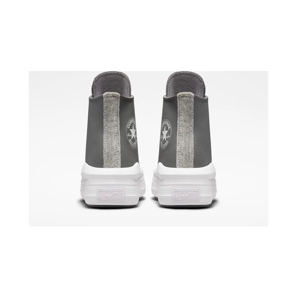 Converse Chuck Taylor All Star Move Platform Stripe Knit Iron Grey/iron Grey/White (A01344C)