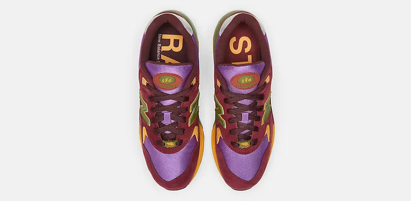 New Balance 580 Stray Rats Maroon Purple (MT580SR2)