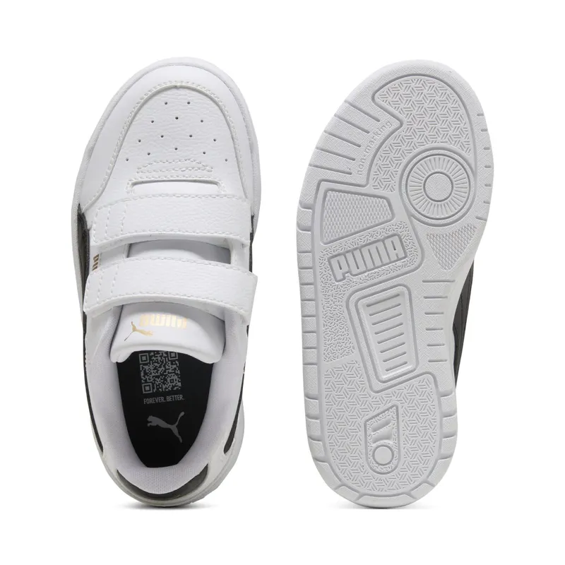 Puma Shuffle Downtown “Puma White / Puma Black / Puma Gold” (403740_02)
