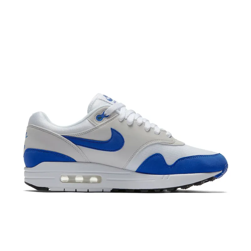 Nike Air Max 1 Anniversary Royal (2017) White/Game Royal-Neutral Grey-Black (908375-101)
