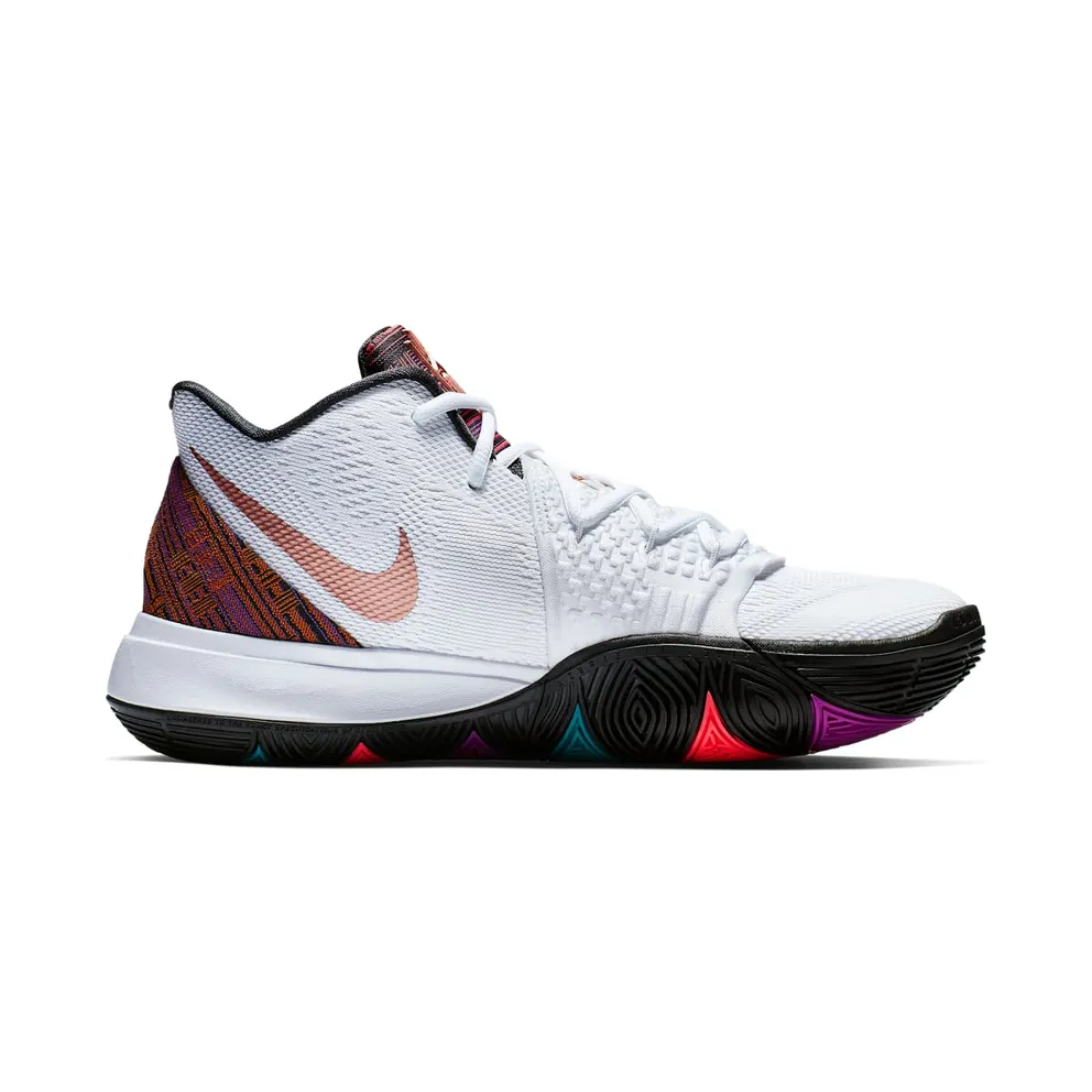 Nike Kyrie 5 BHM (2019) White/Metallic Gold-Black (BQ6237-100)