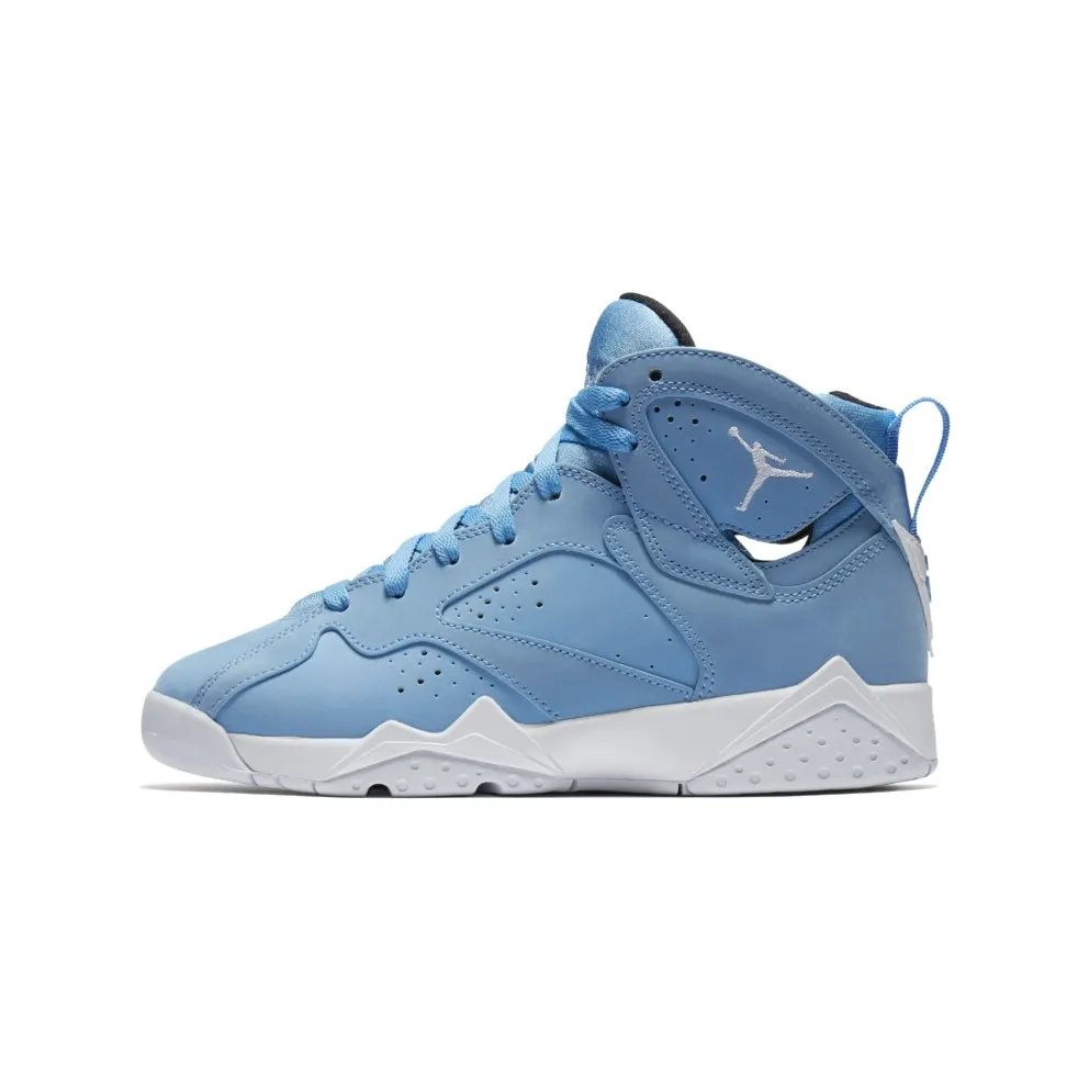 Jordan 7 Retro Pantone 2017 (GS) University Blue/White-Black (304774-400)