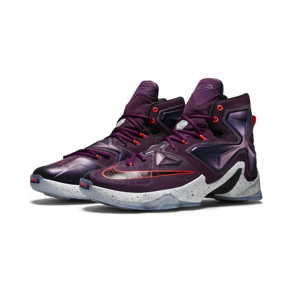 Nike LeBron 13 Written In the Stars Mulberry/Black-Pure Platinum-Vivid Purple (807219-500)