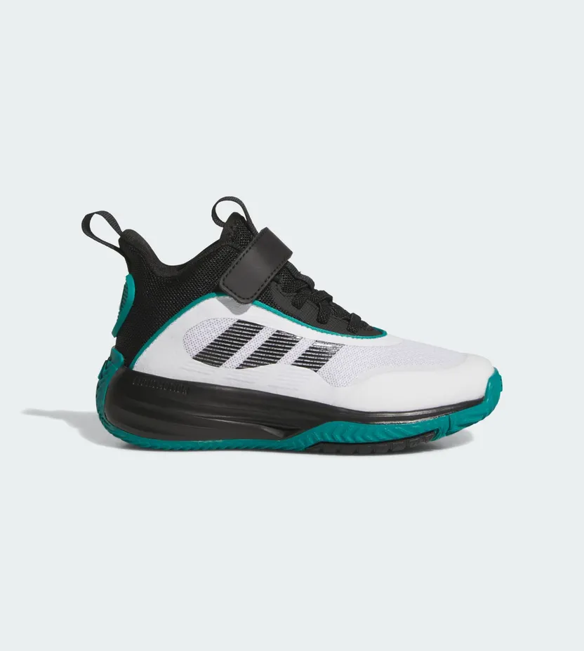 adidas Ownthegame 3.0 Cloud White Core Black Pure Teal (JQ7940)