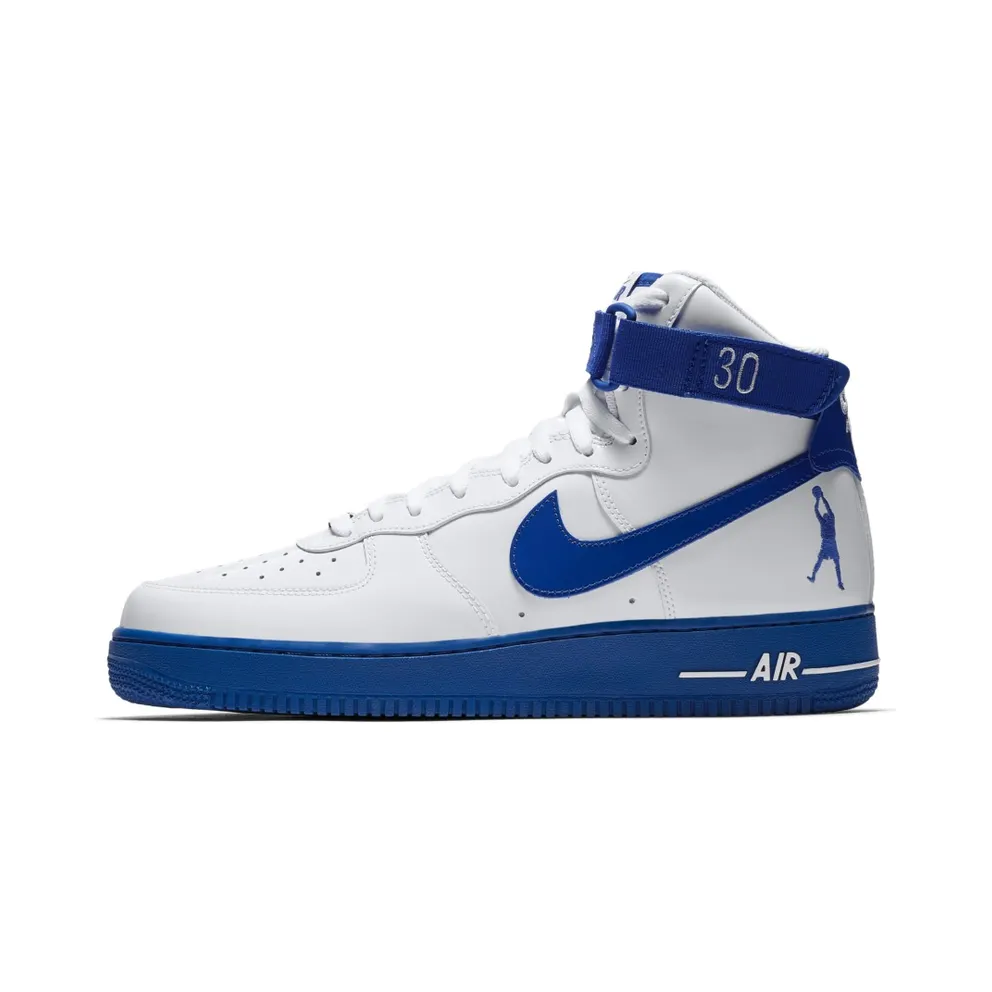 Nike Air Force 1 High Sheed Think 16 (Rude Awakening) White/Bluejay (AQ4229-100)