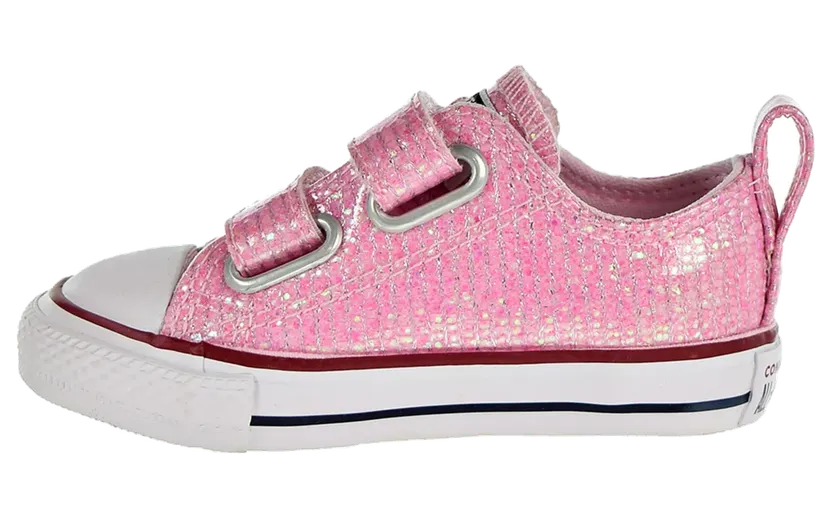 Converse Chuck Taylor All Star 2V Ox TD “Pink Foam/Enamel Red” (763550C)