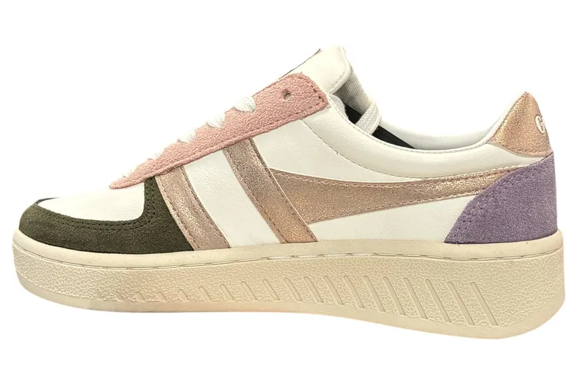 Gola sneaker Offwhite, groen, roze (CLB207WX)