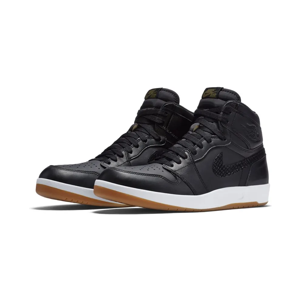 Jordan 1.5 Retro Militia Green (2015) Black/Militia Green-White-Gum Yellow (768861-008)