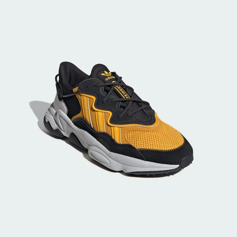 adidas Ozweego Core Black Grey Crew Yellow (IF5847)