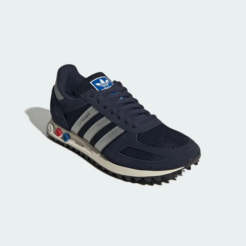 Adidas LA TRAINER OG Shoes Legend Ink / Silver Metallic / Off White (KJ4382)