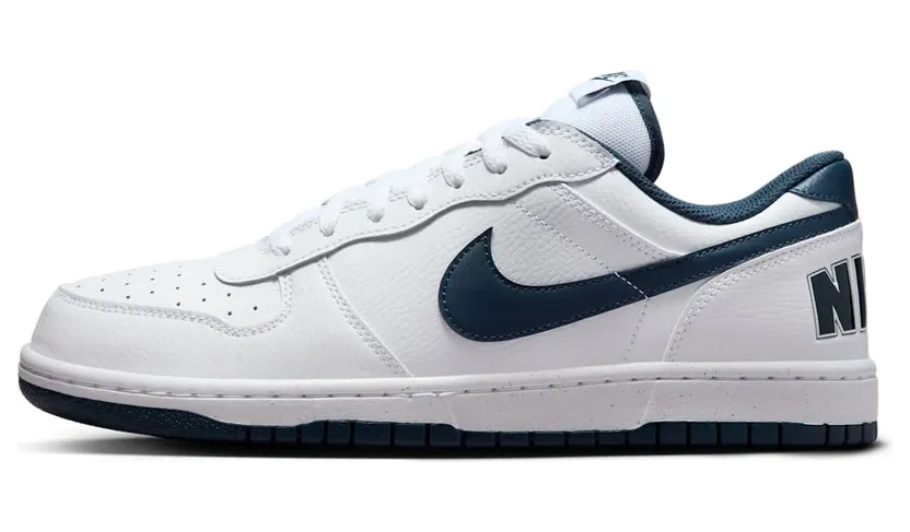 Nike Big Nike Low White/Midnight Navy