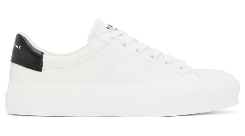 Givenchy White City Court Sneakers (BH005VH118116)