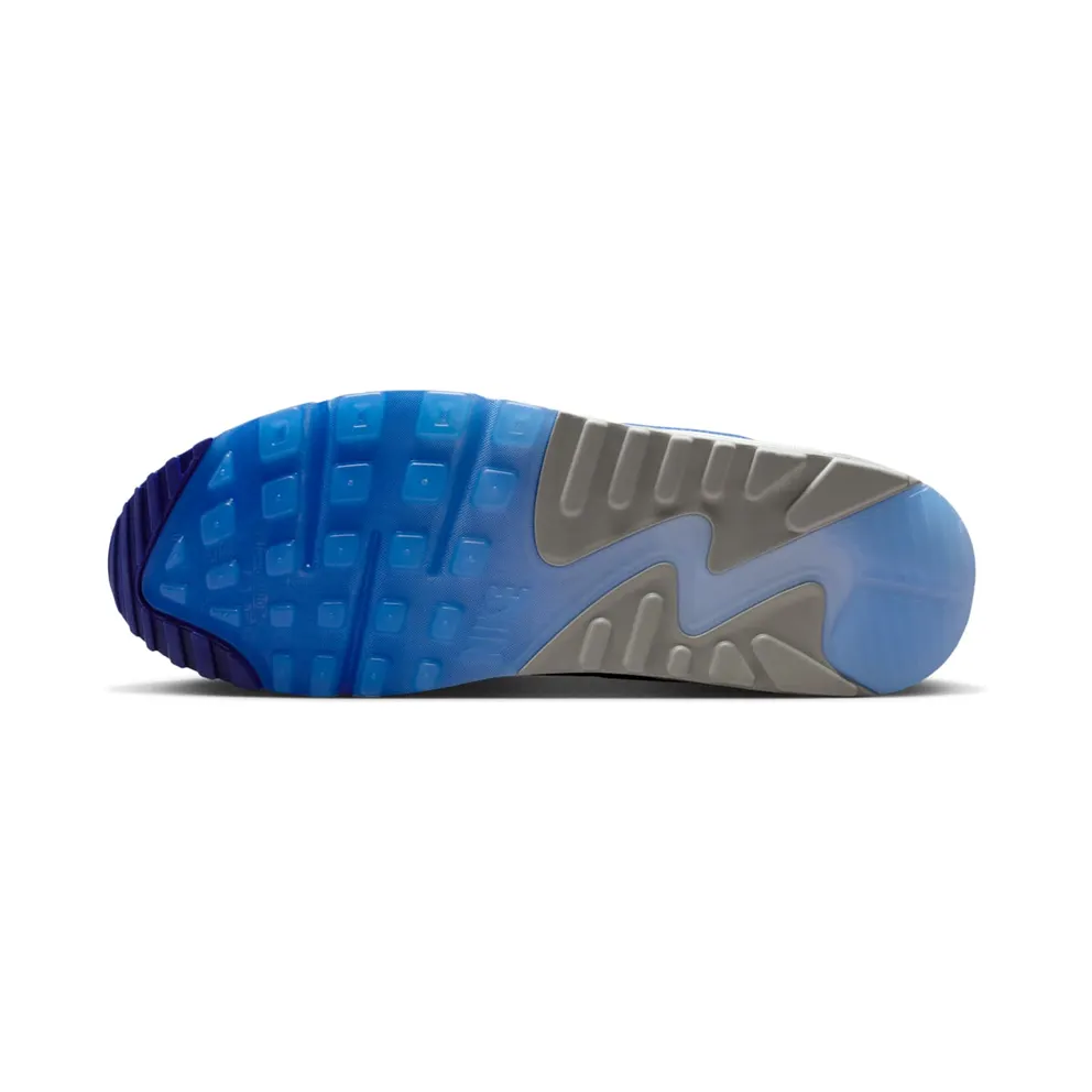Nike Air Max 90 White/Black-Old Royal (II7589-100)