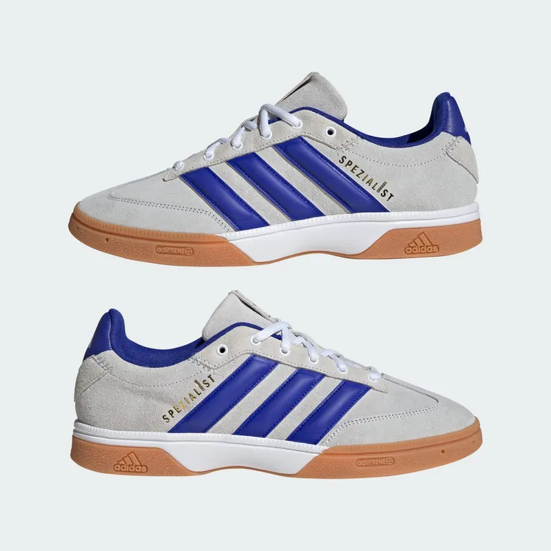 Adidas Spezialist Indoor Cloud White / Lucid Blue / Grey Two (JS0240)