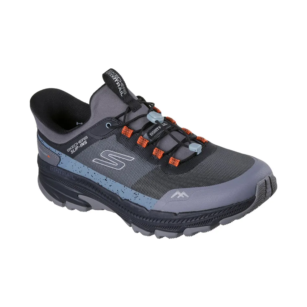 Skechers Slip-ins: GO RUN Trail Altitude 2.0 – Kirwin Hill Sneaker Houtskool/Black