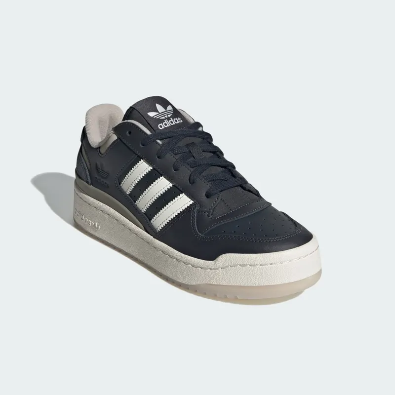 Adidas Forum Bold Stripes Carbon / Cream White / Wonder Beige (ID2849)