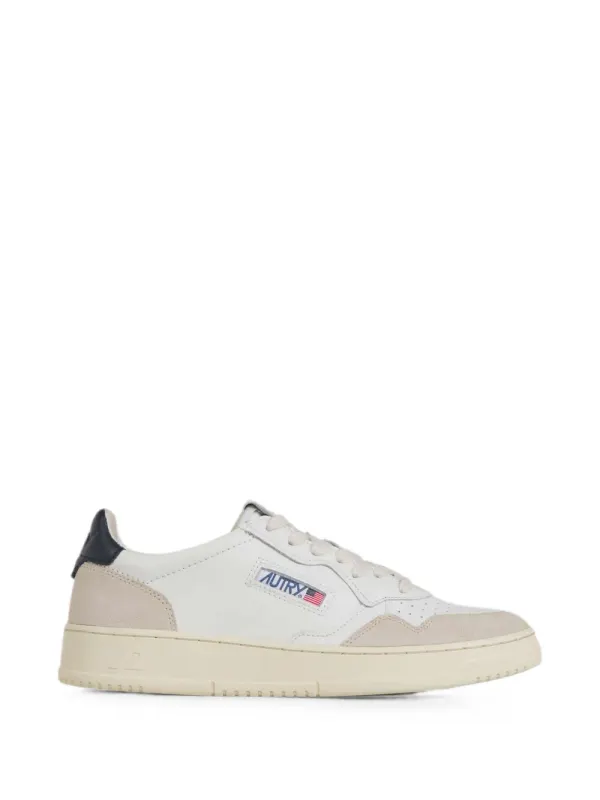 Autry Medalist low-top – White (AULMLSLE)