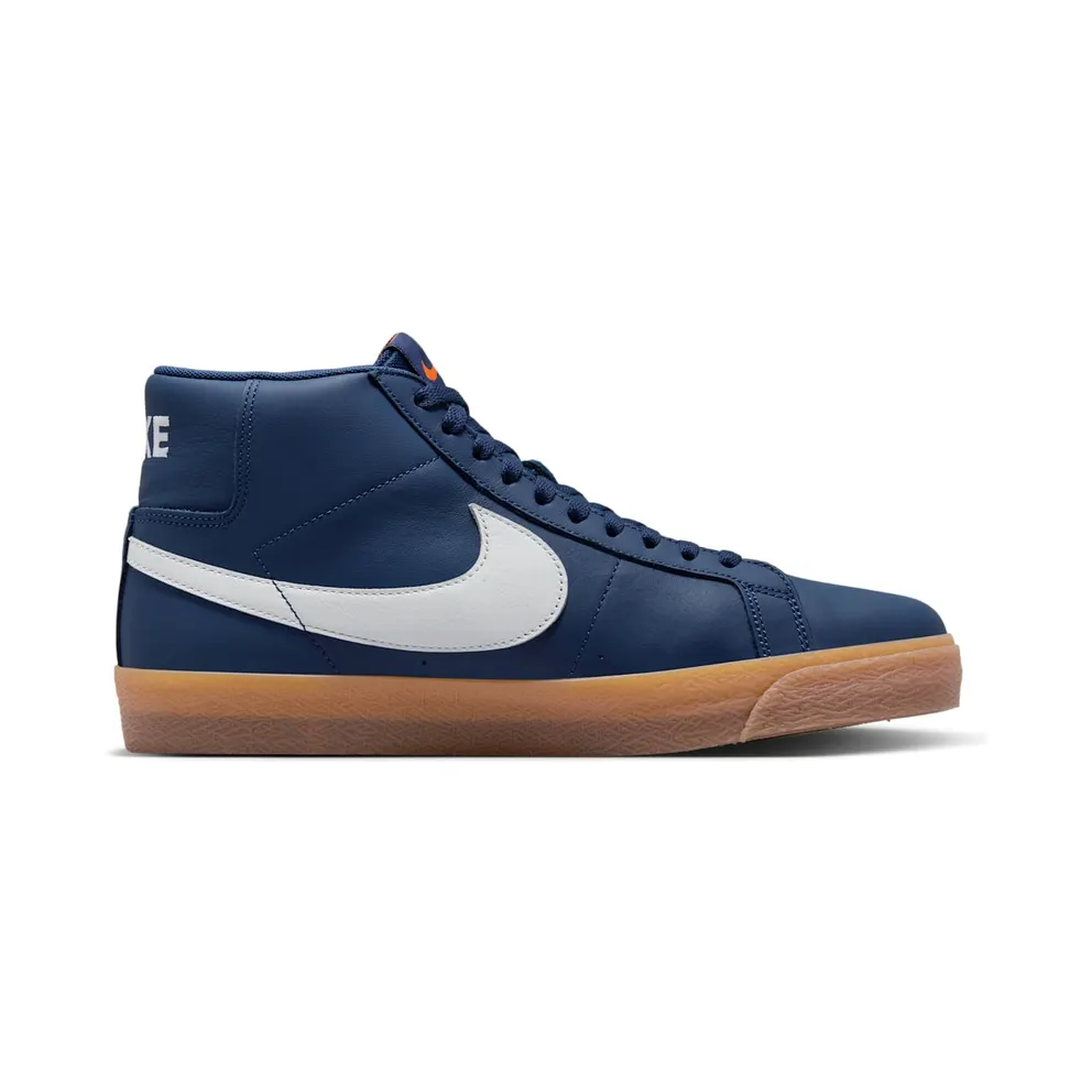 Nike SB Zoom Blazer Mid Orange Label Navy Gum (FJ1680-400)