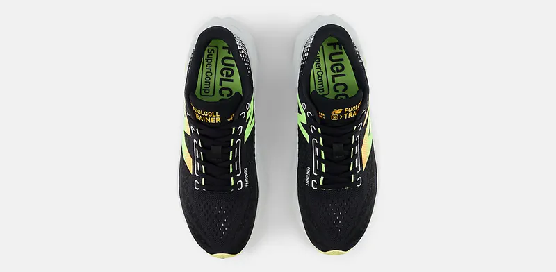 New Balance FuelCell SuperComp Trainer v3 Black Bleached Lime Glo (MRCXLB4)