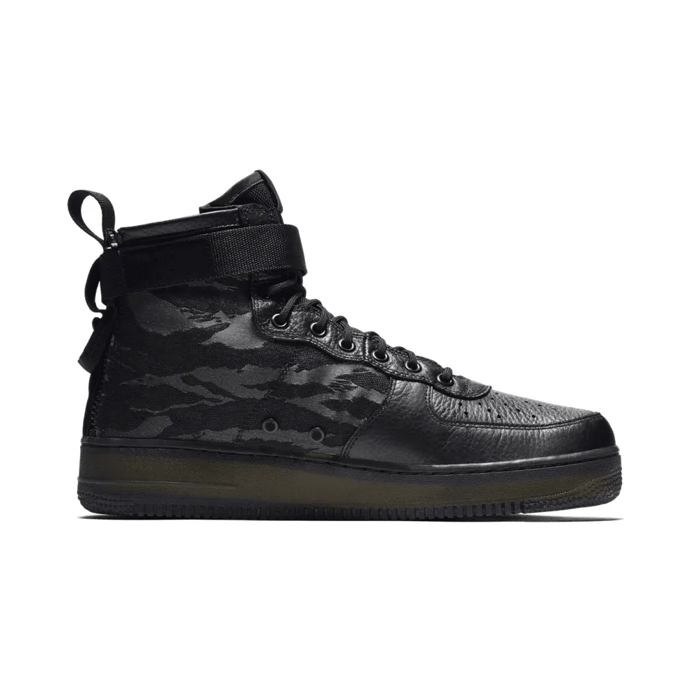 Nike Special Field Air Force 1 Mid Tiger Camo Black Cargo Khaki (AA7345-001)