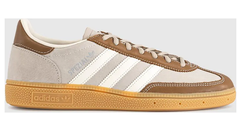 adidas Handball Spezial (khaki thread / crew white / brown desert) KJ7418